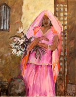 Braut in Rajasthan