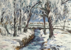Winter an der Würm