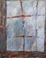 Schatten am Fenster